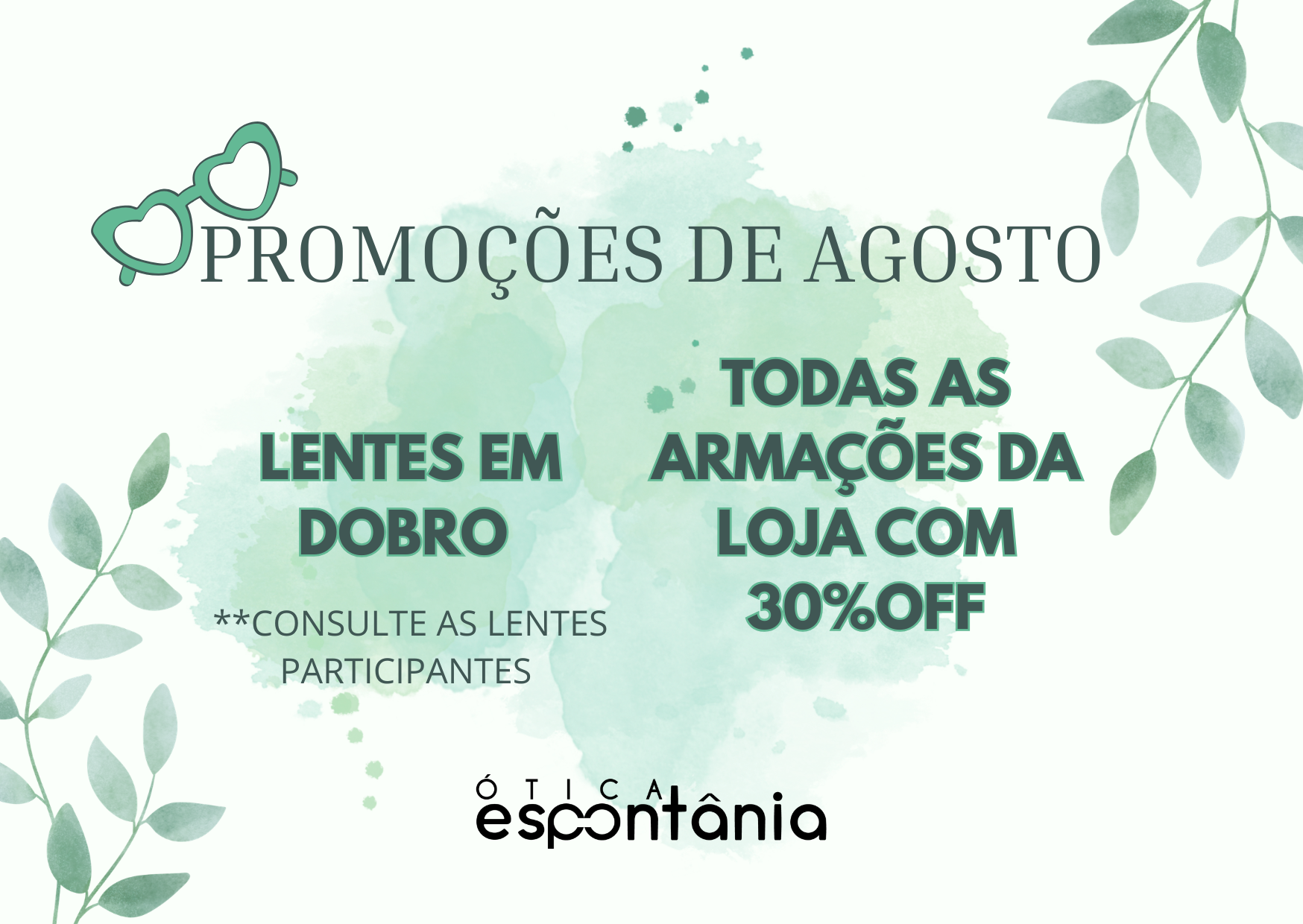 PROMOÇOES DE AGOSTO